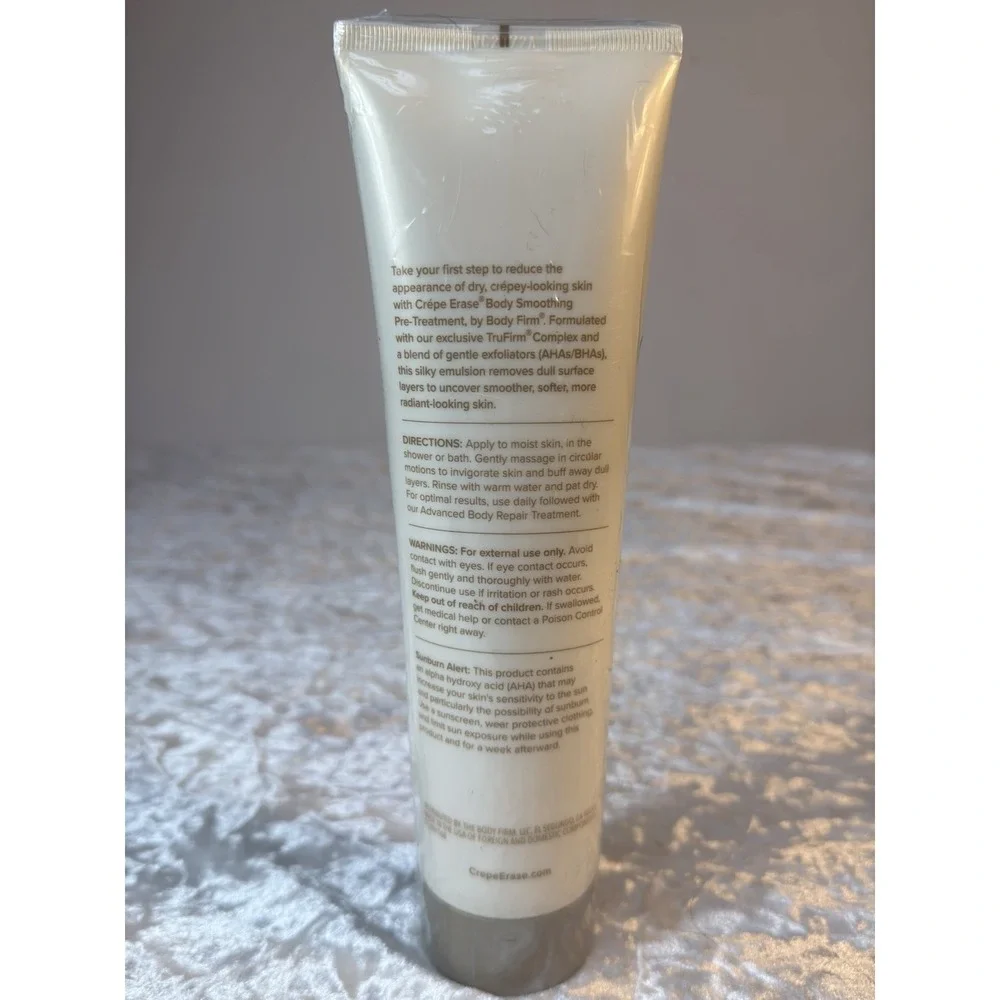 Crepe Erase Body Firm‎ Body Smoothing Pre-Treatment 10 Oz New Sealed AHA BHA